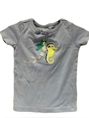 Gymboree mermaid short sleeve tee
